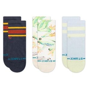 Stance Baby 6-12 M Casual Crew Socks 3 pack NWT